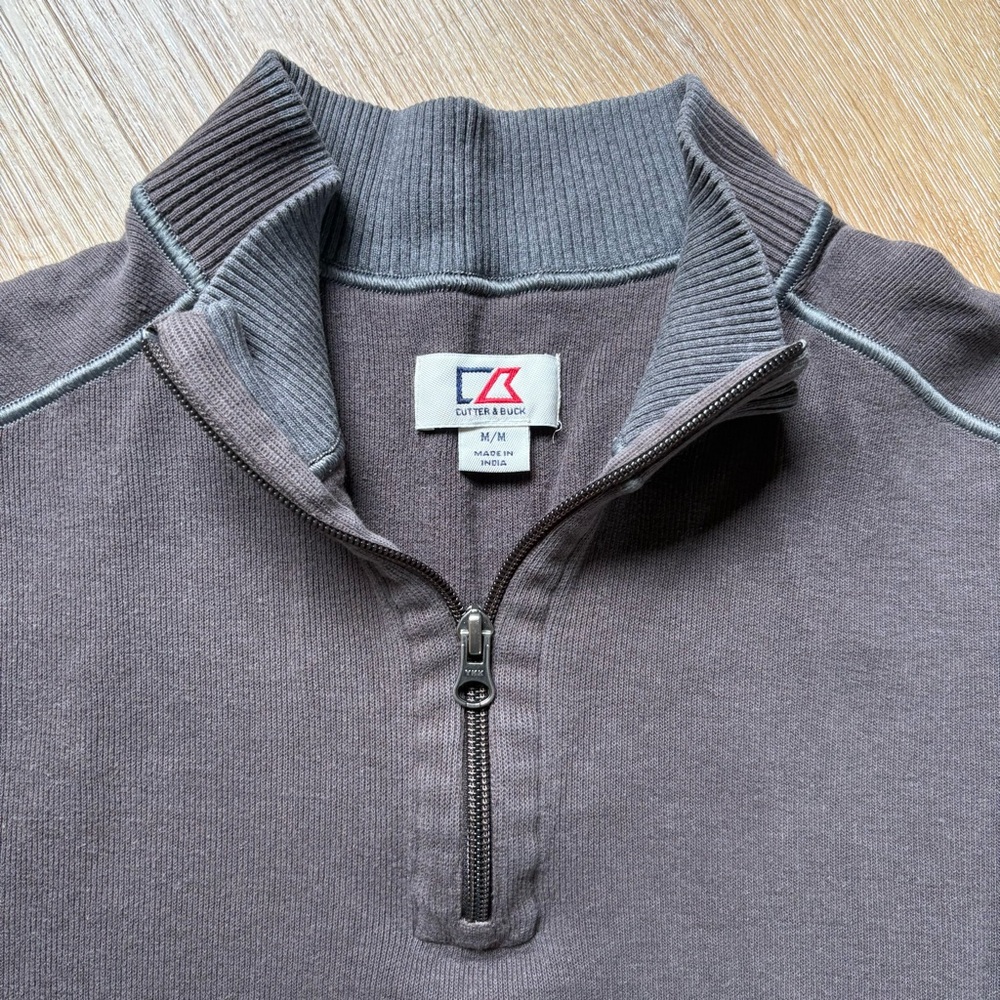 Cutter & Buck Women’s 100% Cotton Quarter Zip - Picture 3 of 7